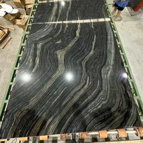 Premium Natural Wood Vein Marble Slabs – Thickness 18/15mm