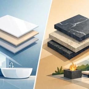 Thin Porcelain Versus Natural Stone for Premium Projects
