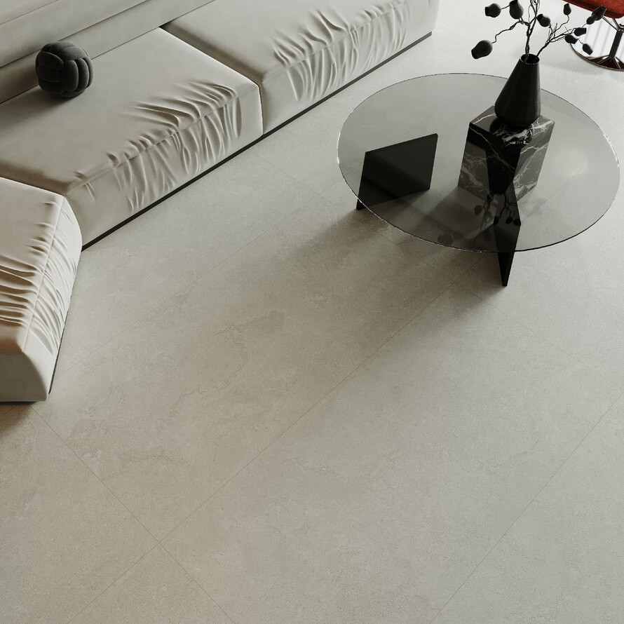 light grey sandstone porcelain tiles for floor project.jpg